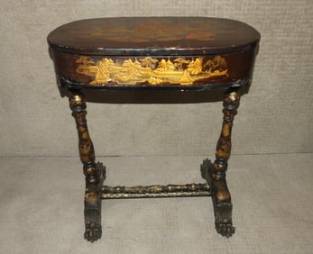 ANTIQUE CHINESE SEWING TABLE