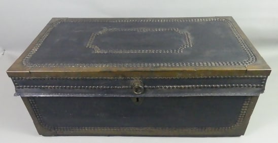 CHINESE CAMPHOR CHEST SIGNED ASHOE