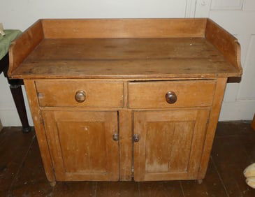 ANTIQUE PINE DRY SINK