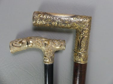 FANCY VICTORIAN GOLD CANES