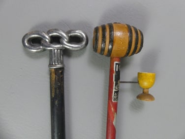 CHICAGO FAIR CANE & ODDFELLOWS CANE