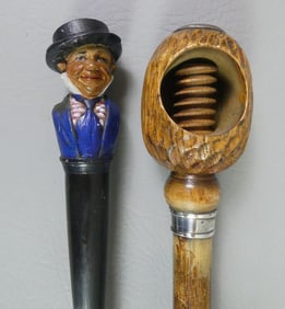 GENTLEMAN & NUTCRACKER CANES