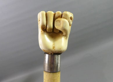 CAPT. DEXTER WHALE BONE CANE