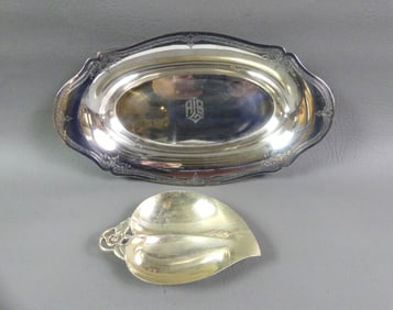 WALLACE & TIFFANY STERLING TRAYS