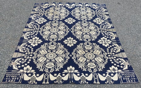 1823 PATRIOTIC COVERLET - SMITH