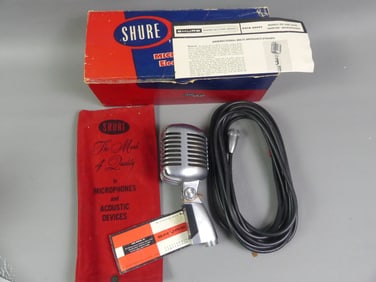 SHURE BROS. MODEL 55S MICROPHONE