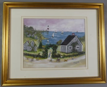 J.L. MUNRO - NANTUCKET PAINTING