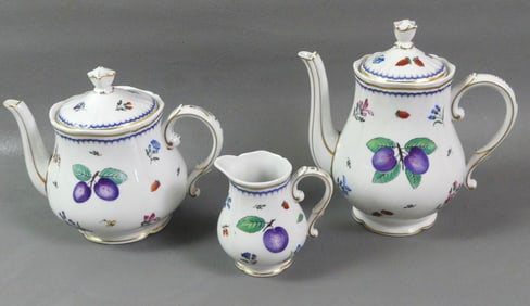 GINORI TEA SET - ITALIAN FRUITS