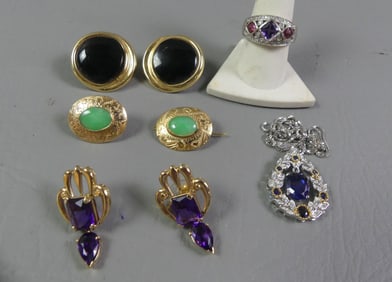 GROUP 14K GOLD JEWELRY