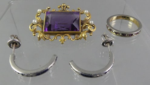 14K GOLD JEWELRY LOT