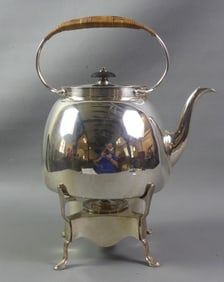 1790 GEORGIAN STERLING KETTLE - JOHN SCOFIELD