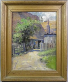 THEODORE ROBINSON - FRENCH OIL PAINTING