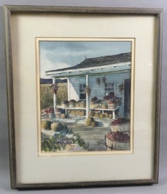 RAY G. ELLIS - ROADSIDE STAND PAINTING