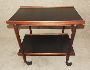 DANISH MODERN TEAK CART