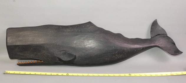 CLARK VOORHEES WHALE PLAQUE