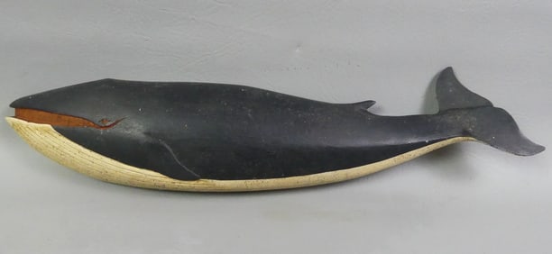 CLARK VOORHEES SMALL WHALE PLAQUE