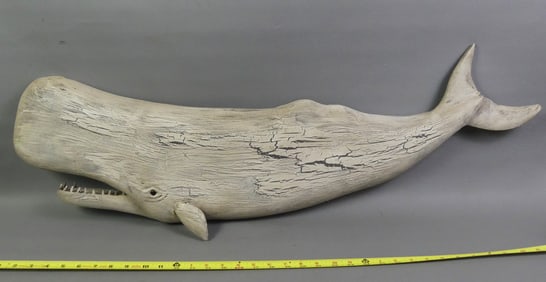 KEN BECKENHAUPT SPERM WHALE PLAQUE