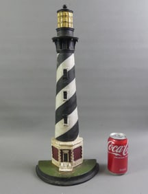 OLD IRON LIGHTHOUSE DOORSTOP