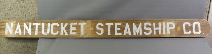 NANTUCKET STEAMSHIP SIGN