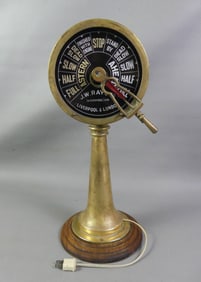 BRASS SHIP TELEGRAPH