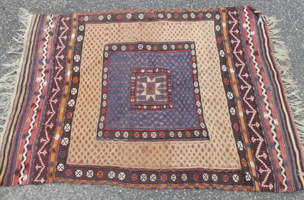 TURKISH KILIM SCATTER RUG