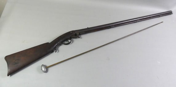 KENDALL UNDERHAMMER RIFLE