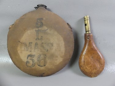 CIVIL WAR CANTEEN - MASS 56