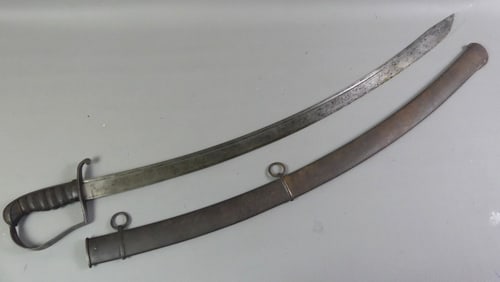 19TH C. MILITARY SABER