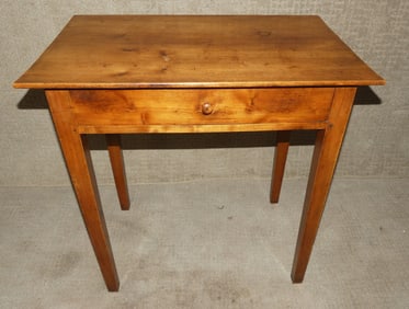 ANTIQUE FRENCH 1 DRAWER TABLE