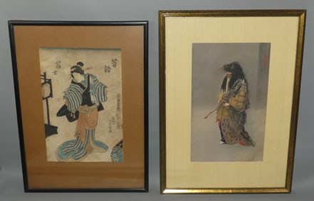 2 JAPANESE WOODBLOCK PRINTS