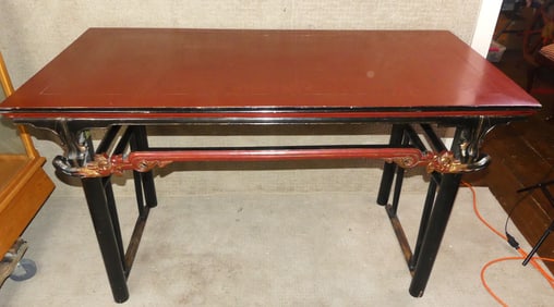 ANTIQUE CHINESE FOLDING ALTAR TABLE