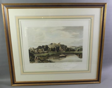 1819 ENGLISH PRINT - ARUNDEL CASTLE