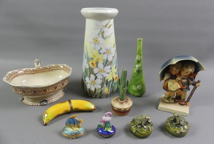 LIMOGES PORCELAIN BOXES & ASSORTED ITEMS