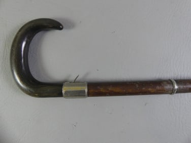 ANTIQUE GUN CANE
