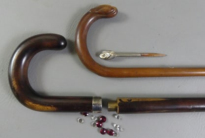 SMUGGLER'S CANE & RACE BETTING CANE