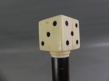 OLD GAMBLER'S CANE - DICE
