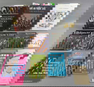 12 REFERENCE BOOKS ON CANES