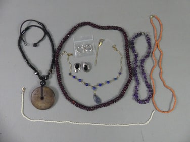 LOT ASSORTED OLD JEWELRY