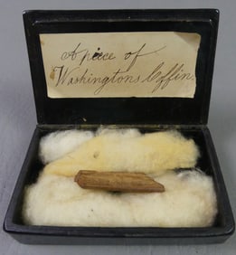 WOOD SLIVER - G. WASHINGTON'S COFFIN