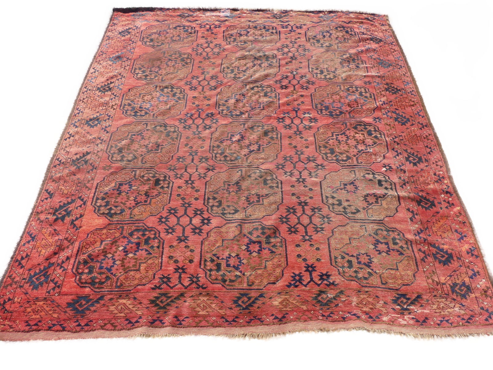 ANTIQUE TURKISH CARPET 8 X 9 FT (1 of 6)