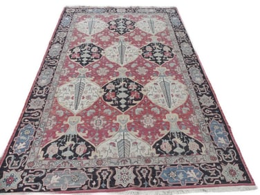 VINTAGE KILIM ROOM SIZE RUG 6 X 9