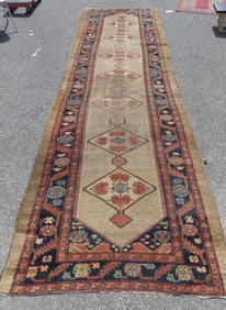 ANTIQUE SERAB RUNNER RUG 15 FT