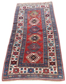 ANTIQUE KAZAK RUG