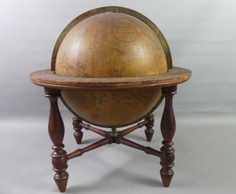1846 LORING TERRESTRIAL GLOBE