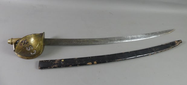 CIVIL WAR CONFEDERATE NAVAL CUTLASS