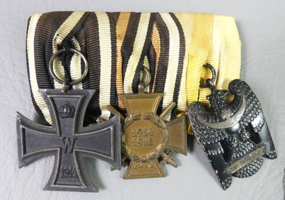 3 GERMAN WWI MEDALS
