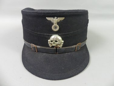 GERMAN WWII HAT - SKULL & CROSSBONES