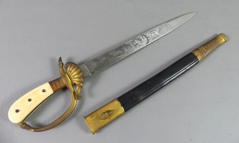 ANTIQUE EICHORN GERMAN HUNT DAGGER