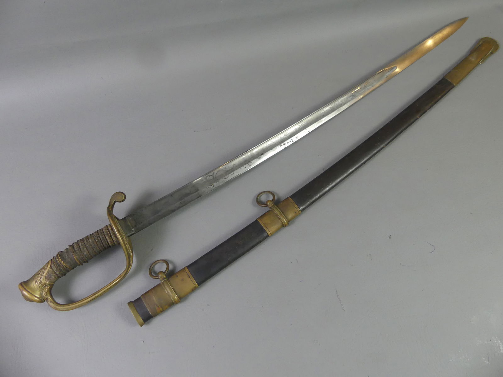 RIDABOCK NY STAFF & FIELD OFFICERS SWORD (1 of 3)