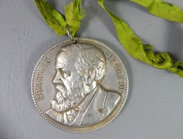 BENJAMIN HARRISON PEACE MEDAL